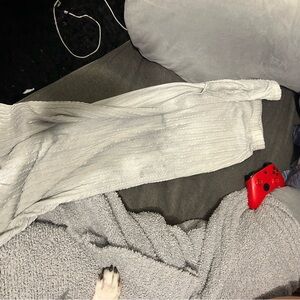 SHEIN white long skirt